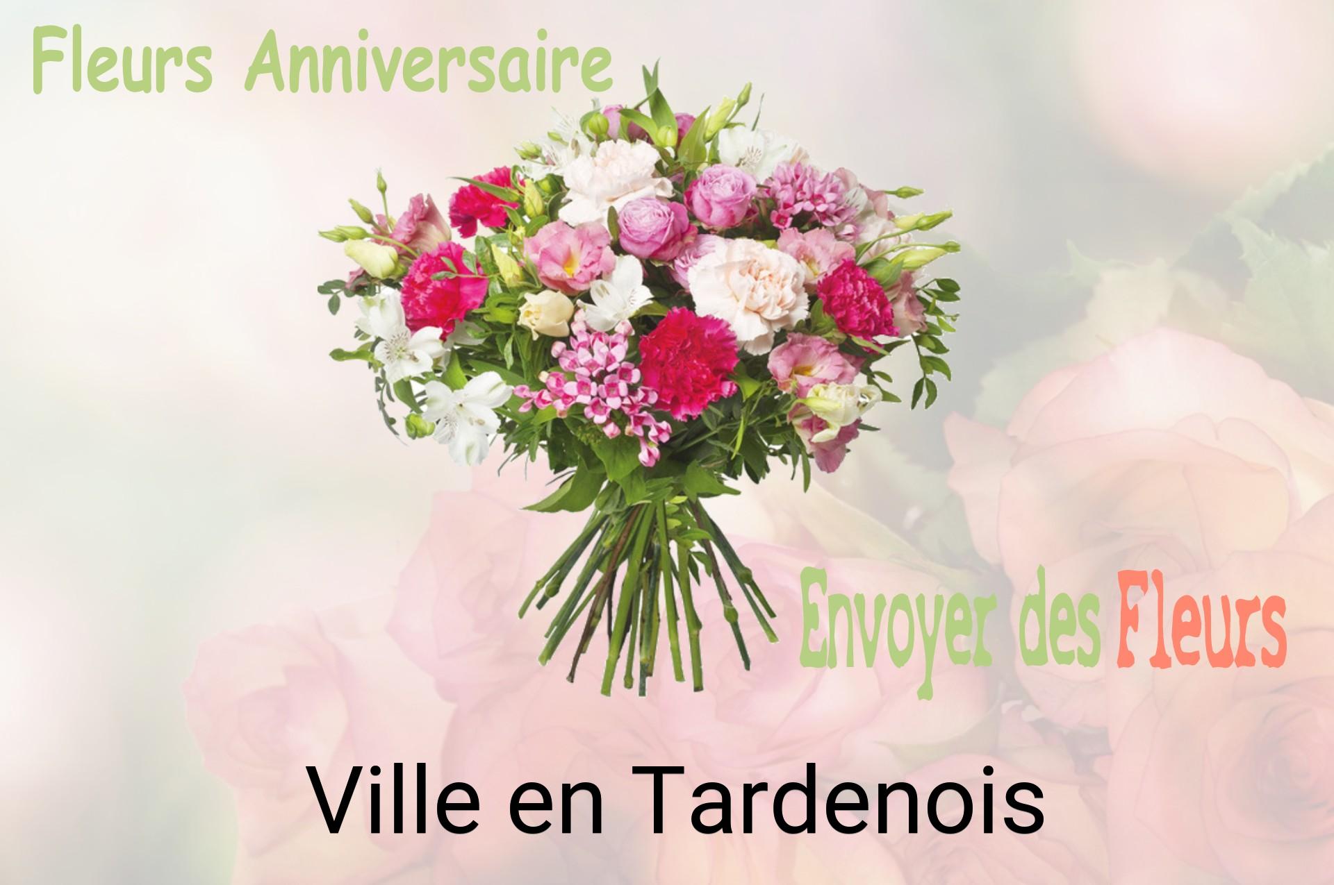Bouquet de fleurs d’anniversaire livré à Ville-en-Tardenois